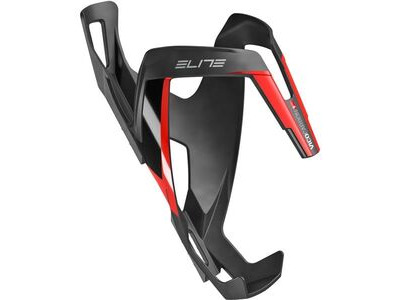 ELITE PRODUCTS Vico carbon bottle cage standard Matt Black / Red  click to zoom image