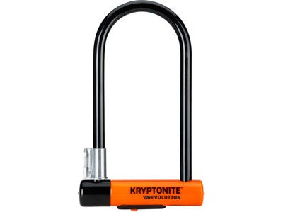 KRYPTONITE Evolution Standard U-Lock with Flexframe bracket Sold Secure Gold
