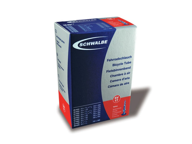 SCHWALBE 650 x 32-45c (26x1 1/4- 1.75) Tube Presta SV12 click to zoom image