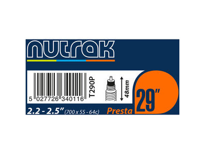 NUTRAK 29 X 2.2 - 2.5 inch inner tube