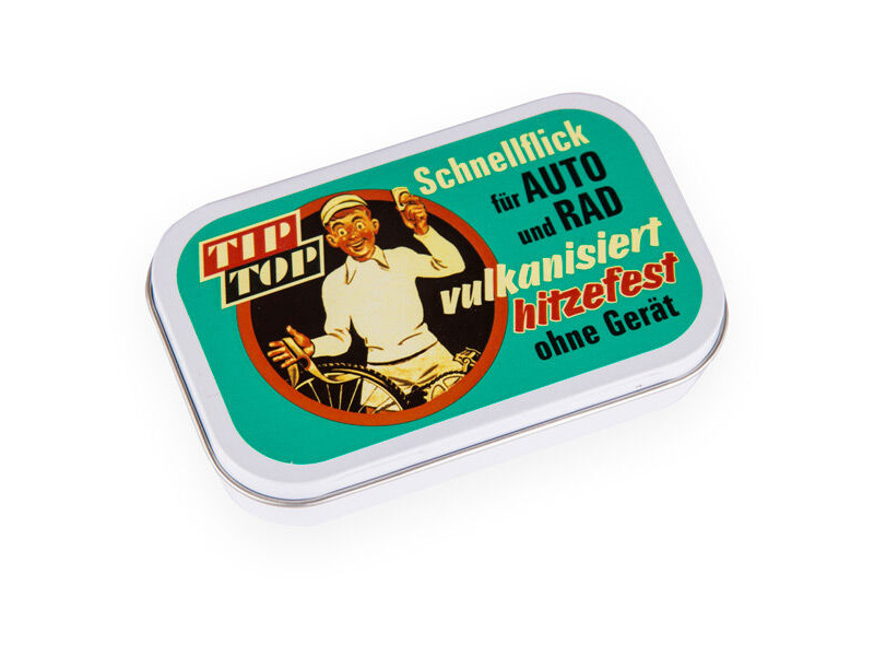 REMA TIP TOP Bicycle repair kit TT 02, touring, in Retro metal box click to zoom image