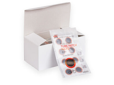 REMA TIP TOP Tube Repair Patches - Strip of 8 x F0 (16 mm)