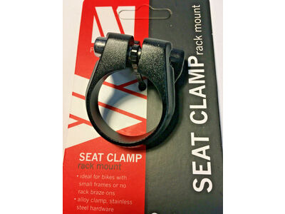 M PART Seatpost Clamp with rack Mounting bosses click to zoom image