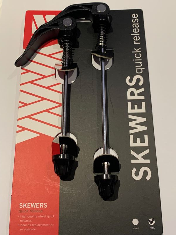 M PART Quick Release Wheel Skewers For MTB and Hybrid click to zoom image