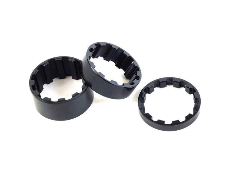 M PART Splined Alloy Headset Spacers 1-1/8 inch Pack of 3 click to zoom image