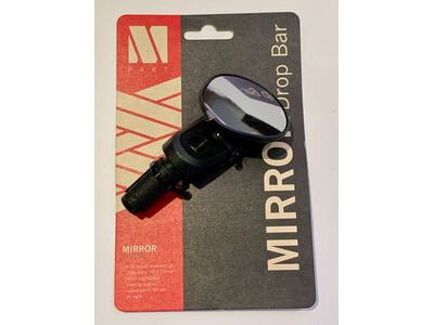 M PART Drop Bar Mirror, internal clamp