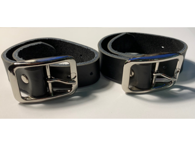 M PART Leather basket straps, high quality, universal fit