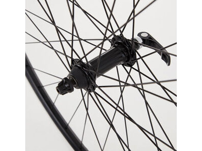 M PART WHEELS Hybrid Front Quick Release Wheel black 700c click to zoom image