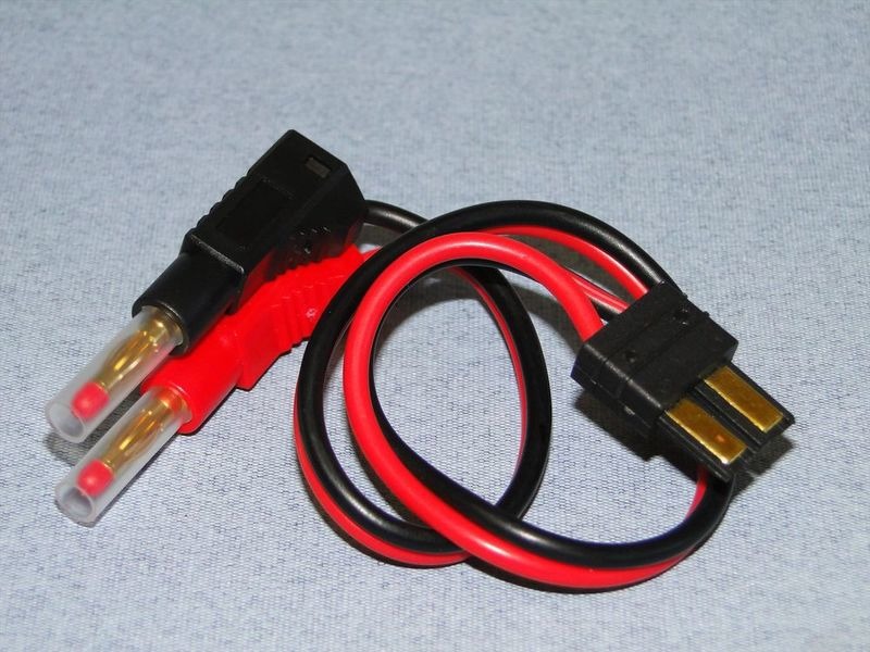LOGIC RC Charge Lead 4mm to Traxxas click to zoom image