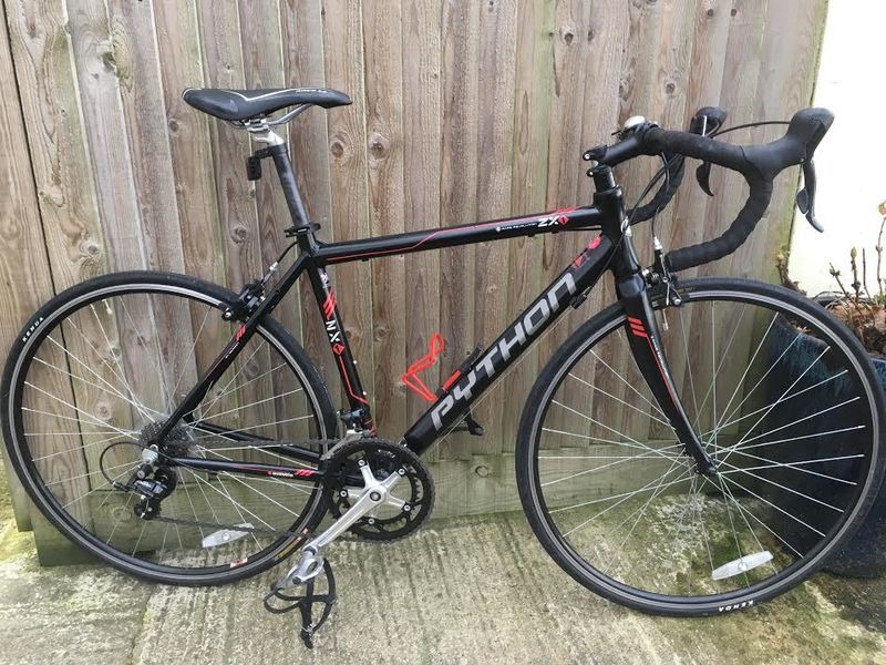 PYTHON BIKES ZX1 Racing bike Drop bar (used) click to zoom image