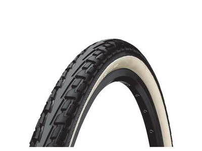 CONTINENTAL RIDE TOUR TYRE - BLACK/WHITE - 27 X 1-1/4