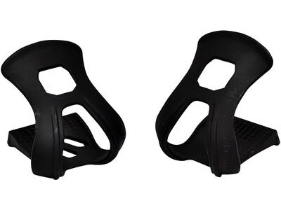 OXFORD PRODUCTS Resin Strapless Toe Clips Black (Pair) click to zoom image