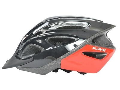 ALPHA PLUS Shadow Cycle Helmet (Size & Colour Options). click to zoom image