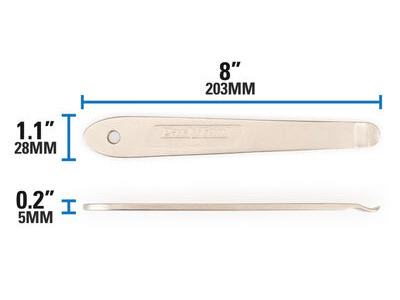 PARK TOOL Heavy duty steel tyre lever - set of two click to zoom image