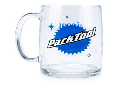 PARK TOOL Glass Mug With Park Tool Logo click to zoom image