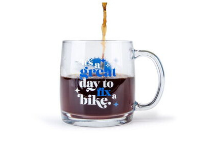 PARK TOOL Glass Mug With Park Tool Logo