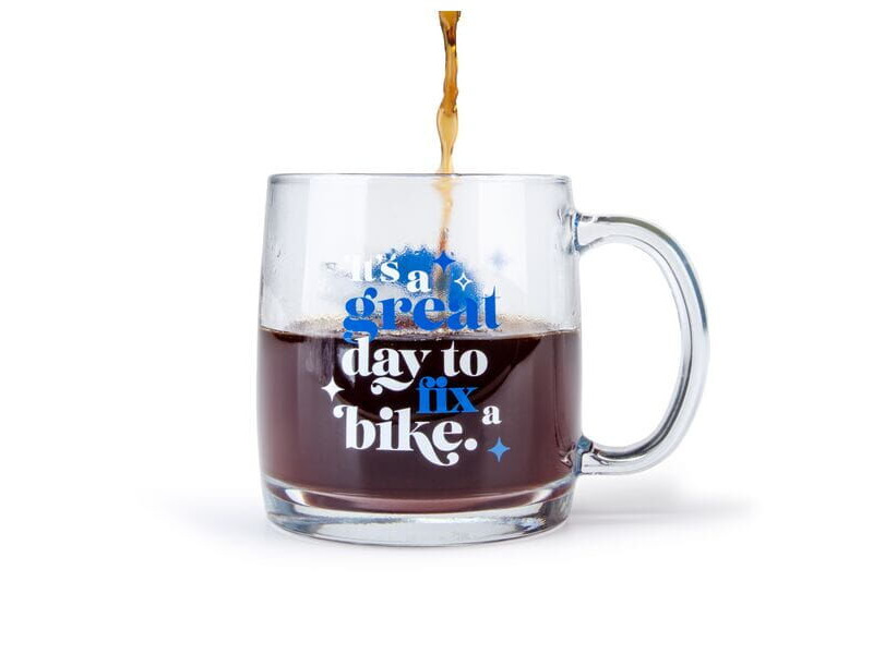 PARK TOOL Glass Mug With Park Tool Logo click to zoom image