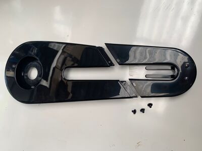 FROG BIKES Full Chain Guard Kit fits (Frog 40,43,44 & 48 bikes). 48 (170mm dia) black  click to zoom image