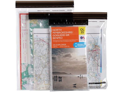 LIFEVENTURE DriStore Waterproof LocTop bags - For Maps