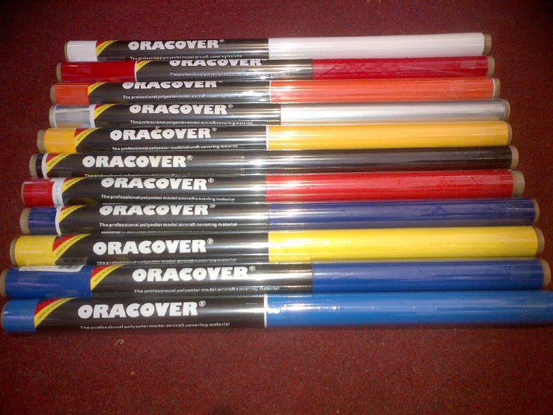 ORACOVER Model aircraft covering material click to zoom image