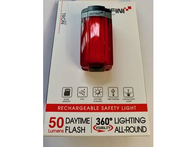 INFINI LIGHTS Tron super bright micro USB rear light click to zoom image