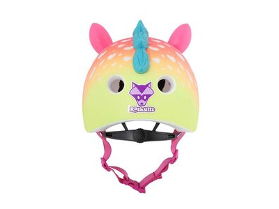 C-PREME RASKULLZ FS CHILD HELMET (5+ YRS) SUPER RAINBOW CORN click to zoom image