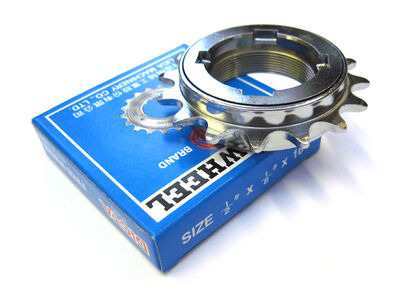 DICTA BRAND Dicta LM-8 Single Freewheel - Chrome Plated 1/2 x 1/8 x 16T chrome Standard ISO thread: 1.375? x 24tpi click to zoom image