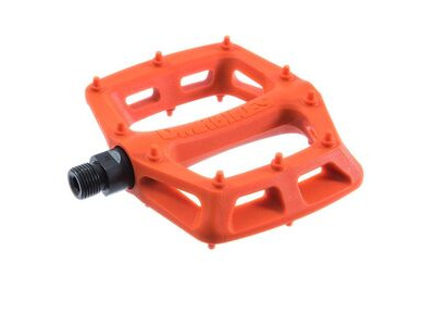 DMR V6 Lightweight Nylon Fibre Body Pedals (Pair). 9/16" Axle Orange  click to zoom image