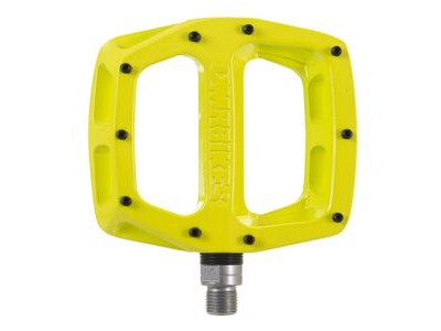 DMR V12 Flat Pedal 9/16 Lem Lime  click to zoom image