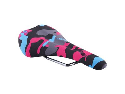 DMR OiOi Camo Mountain Bike Saddle  Miami Camo  click to zoom image