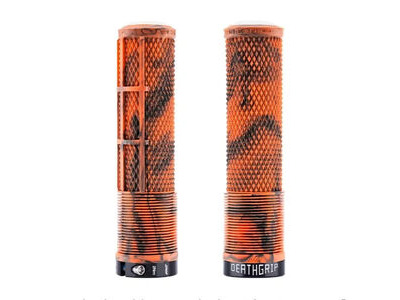 DMR DeathGrip2 Flangeless Thick (Choice of Colour). Orange Marble click to zoom image