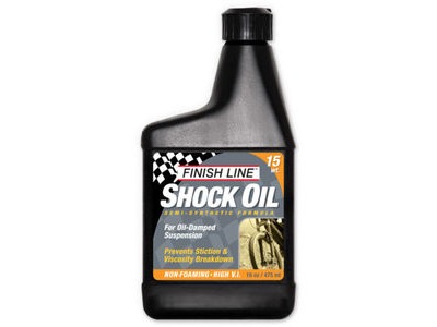 FINISH LINE Shock oil 16 oz / 475 ml (Option) 15 wt 16 oz / 475 ml Multi click to zoom image