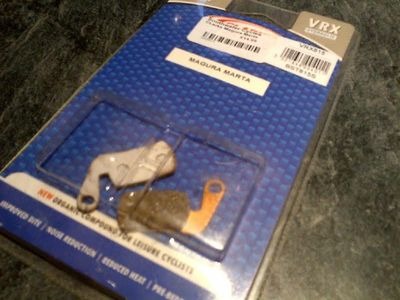 CLARKS CYCLE SYSTEMS Disc Pads Organic Compound Magura Marta click to zoom image