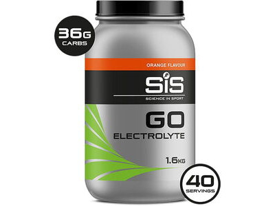 SCIENCE IN SPORT GO Electrolyte drink powder - 1.6 kg tub 1.6 kg Orange click to zoom image