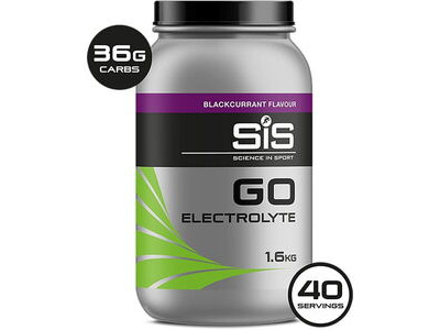 SCIENCE IN SPORT GO Electrolyte drink powder - 1.6 kg tub 1.6 kg Blackcurrant click to zoom image