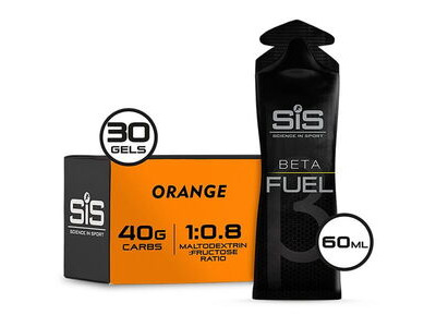 SCIENCE IN SPORT Beta Fuel Energy Gel - box of 30 gels box of 30 gels Orange click to zoom image