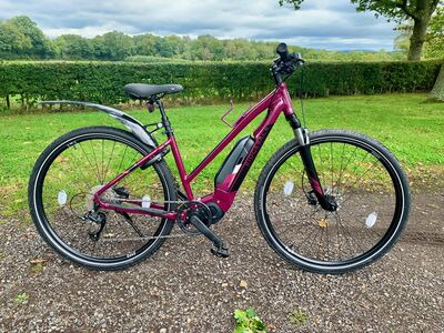 SOUTHWATER CYCLE HIRE Electric Bike 2 Day Hire Medium Purple  click to zoom image